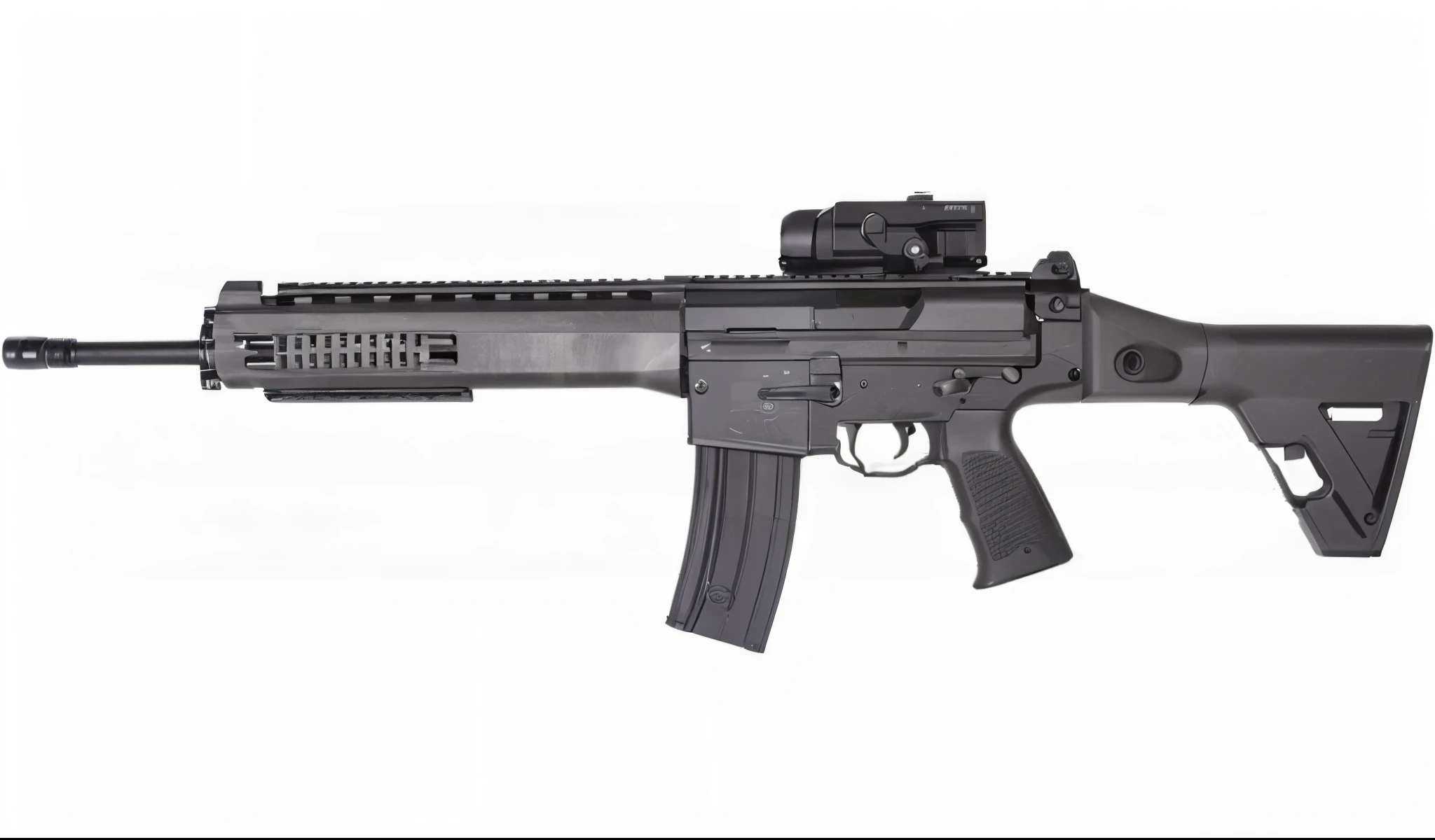 (detailed description) (best quality) firearm similar to the image pictured