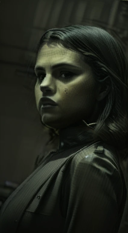 bokeh,halfbody,oil portrait,cinematic light,DSLR,dark mood, short brown hair ,as a policewoman,<lora:any4tayl0r:1>,any4tayl0r