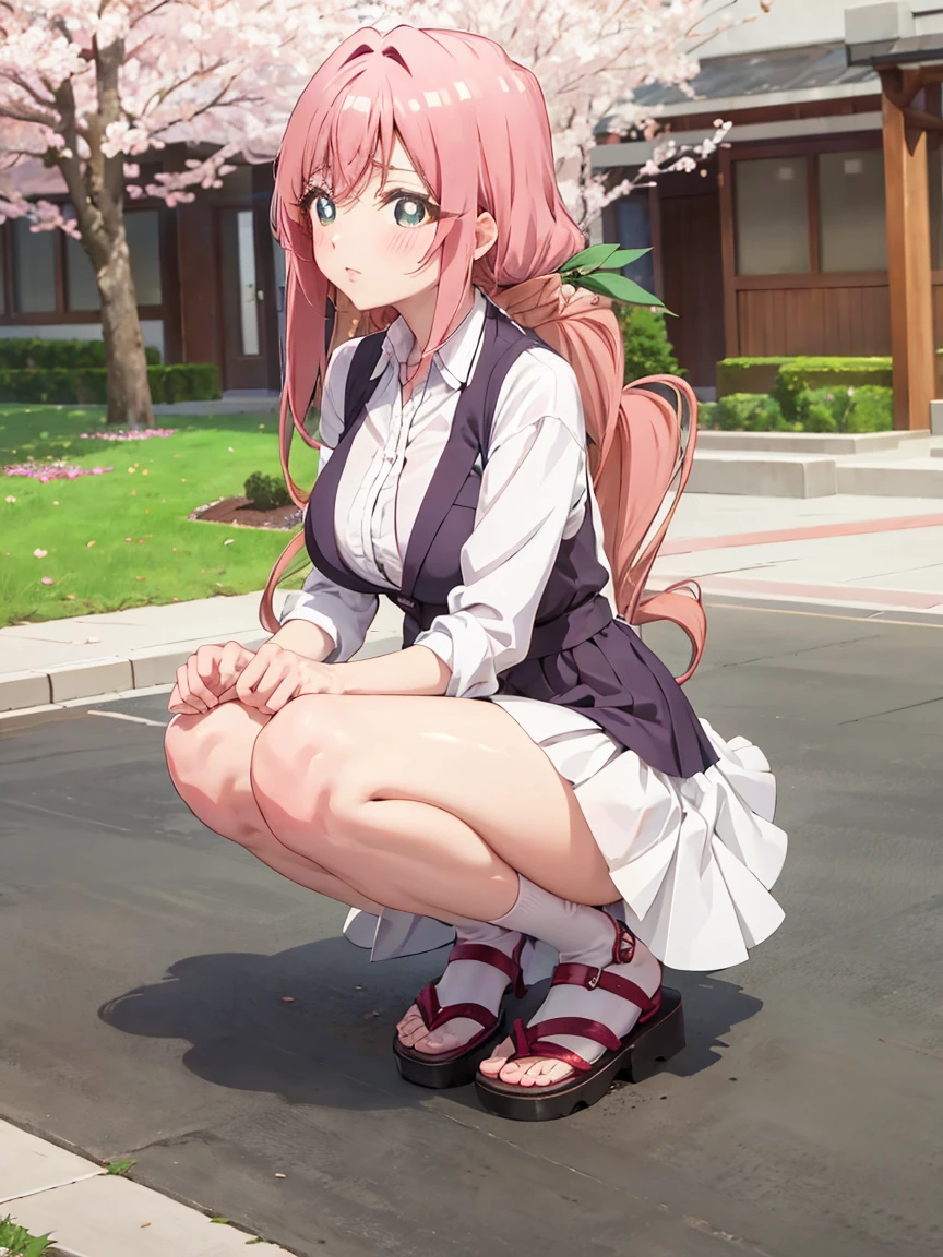 In a picturesque town known for its vibrant cherry blossoms, a stunningly beautiful anime waifu catches the eye of everyone she encounters. With her flowing hair, mesmerizing eyes, and an outfit consisting of a cute dress and adorable sandals, she becomes the center of attention wherever she goes. However, beneath her perfect appearance lies a mysterious secret. Write a story exploring the hidden depths of this hot anime waifu as she navigates the complexities of love, friendship, and personal identity. Will she find genuine connections beyond her physical beauty, or will she struggle to break free from the stereotypes and expectations that accompany her stunning appearance? Explore the themes of self-discovery, inner strength, and the true meaning of beauty as this 8k waifu’s journey unfolds.