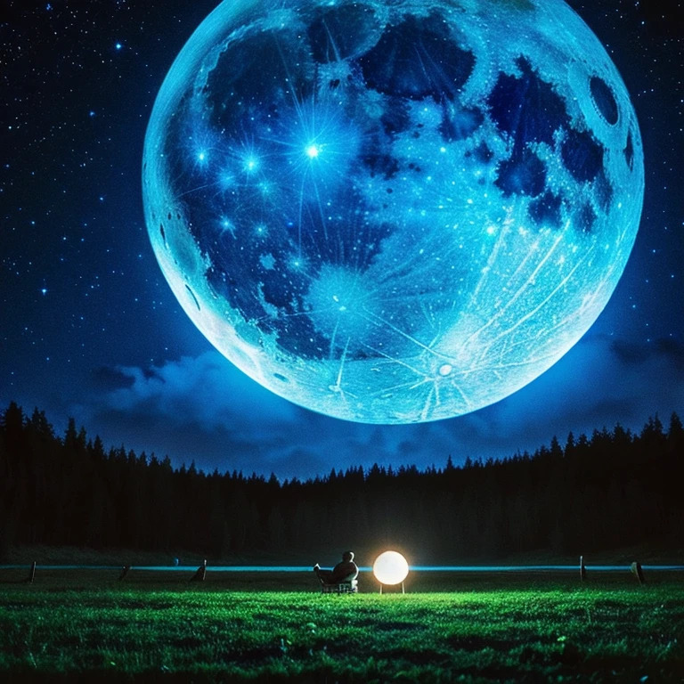 Blue Moon、No people required、Scenery only
