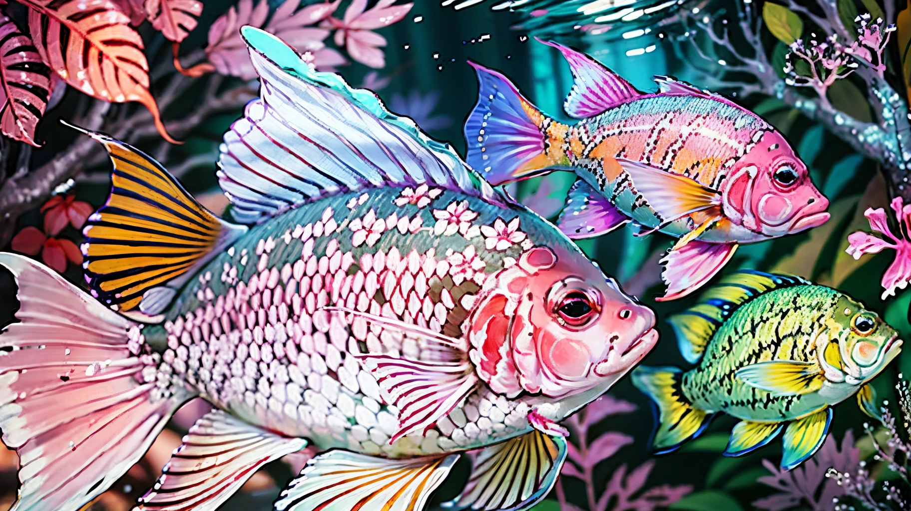 Colorful Fish --auto --s2