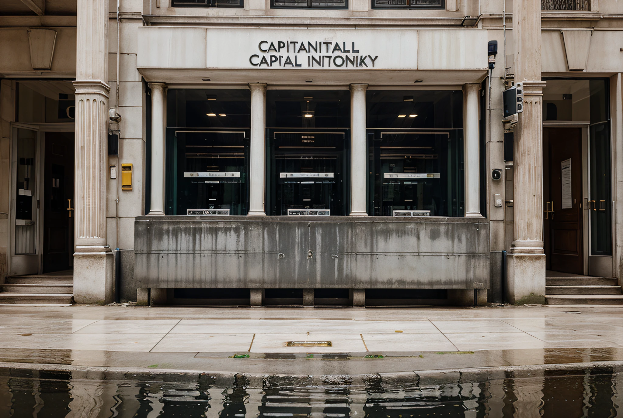 Realistic illustration of capital operations and liquidity management