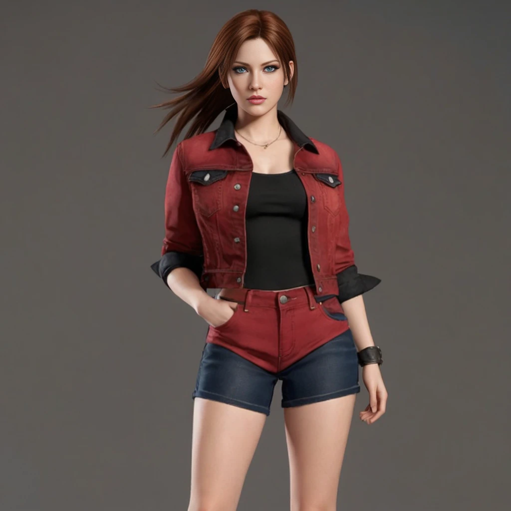 (Claire Redfield:1.1), (perfect facial features:1.1), (belos olhos detalhados, beautiful detailed lips, olhos e rosto extremamente detalhados, long eyelashes), (fotorrealista:1.37), (ultra-detalhado, Realistic), (retrato, horror), (vivid colors), (studio lighting), (tons de cores sutis), (foco nítido), (Bokeh)