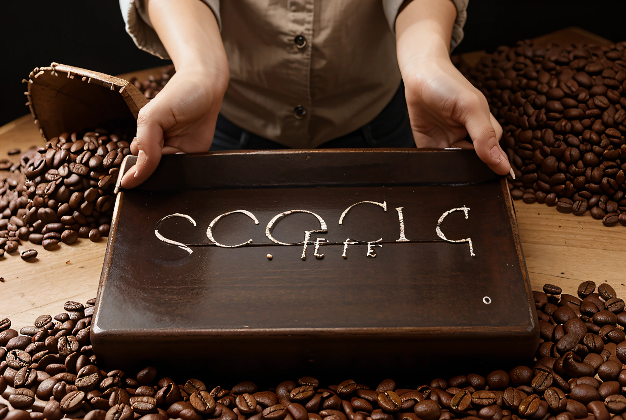 Coffee Sales Forecast and Revenue Structure Chart