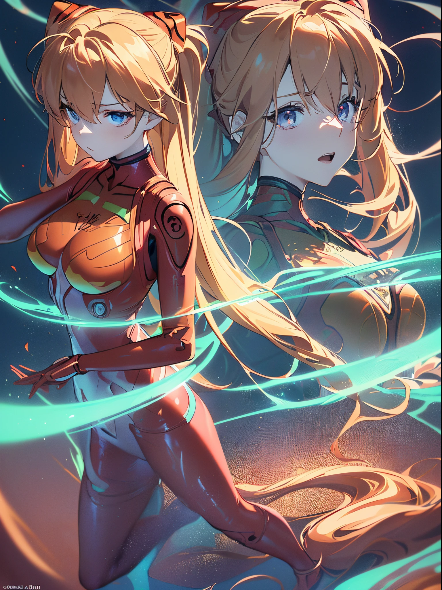 ((Souryu Asuka Langley,Headgear,Red latex suit:1.2,Blonde,Long twintails)),(Glowing eyes:1.233), diffuse reflection, High name recognition, An majestic,(frown,Tsundere,Blushing,Adorable face,a beauty girl,kawaii,)(Beautiful and detailed eyes:1.3),1girl in,Solo,(masutepiece,Best Quality, offcial art,Target your audience, Beautiful and aesthetic:1.2),(超A high resolution,Golden ratio), (4K), (Looking from above),((Flower bouquet,))Kneeling,floating, (photo maping, Physically-based rendering,Automatic White Balance),amazing,Sharp Focus,(((holographic projector))), (((High detailed skin,)))Dynamic lighting,Intricately detailed clothing,Watery eyes,(masterpiece sidelighting),(busty,a beauty girl,The sheen),[[Delicate fingers and hands:0.55]::0.85],(Detail fingers),((((BREAK,design an image with fisheye lens effect, Capture a characteristic broad field of view, curved perspective.BREAK,)))Excellent photo quality,((extremely_Detailed_Eyes_And_Face)),(disheveled hair),Movie girl,