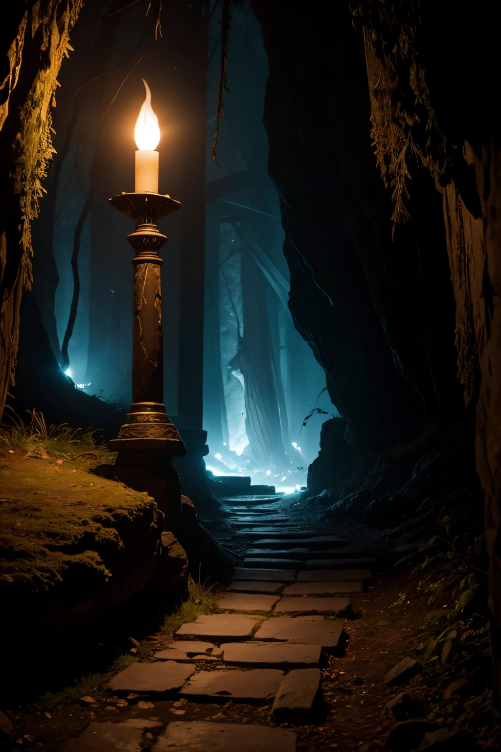 a ancient path in a dark pirate's cave, lit by old torches, low light, night colors,
UHD, retina, masterpiece, accurate, super detail, high details, high quality, award winning, best quality, highres, 16k, 8k,