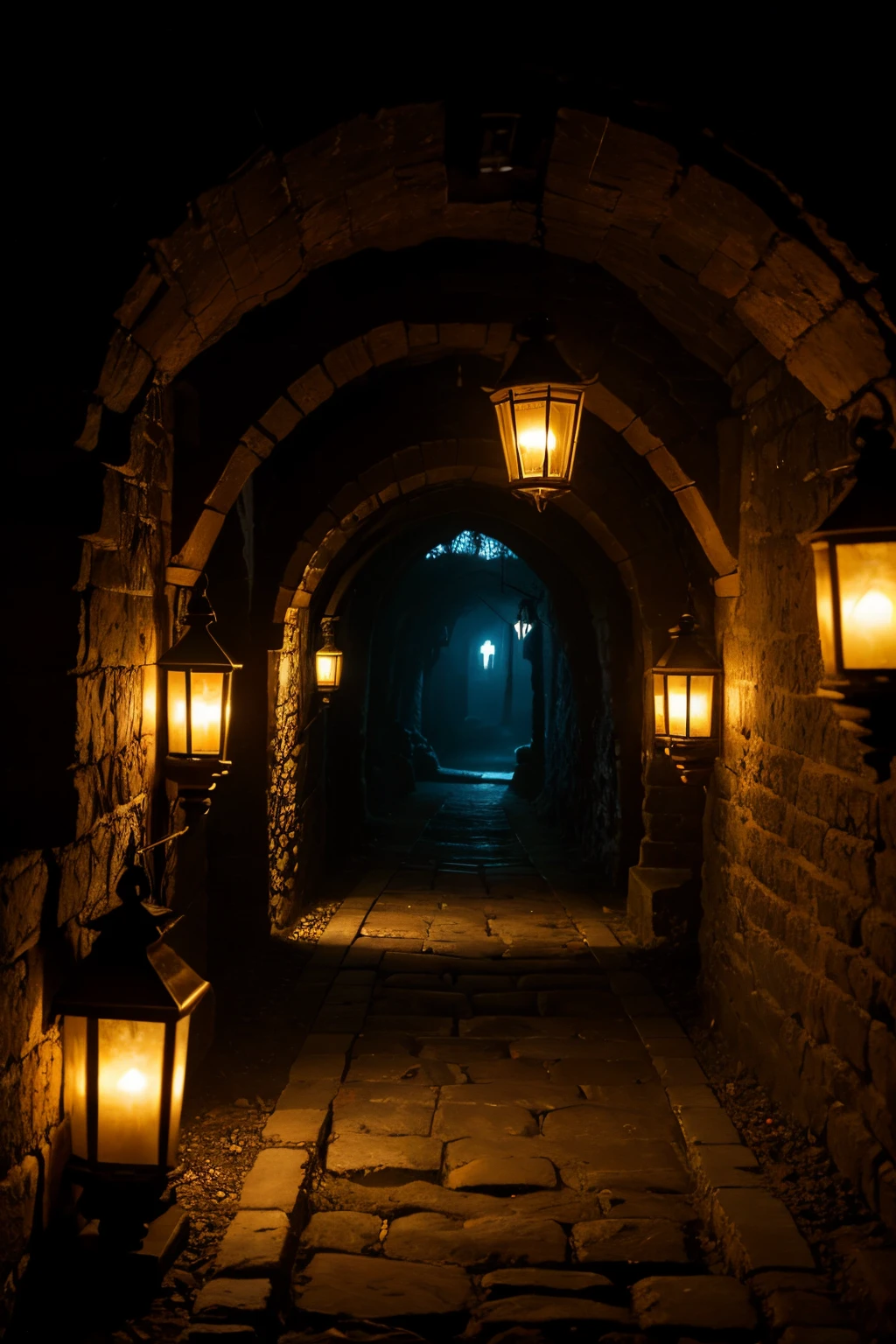 a ancient path in a dark pirate's cave, lit by old lanterns on the floor, low light, night colors,
UHD, retina, masterpiece, accurate, super detail, high details, high quality, award winning, best quality, highres, 16k, 8k,
