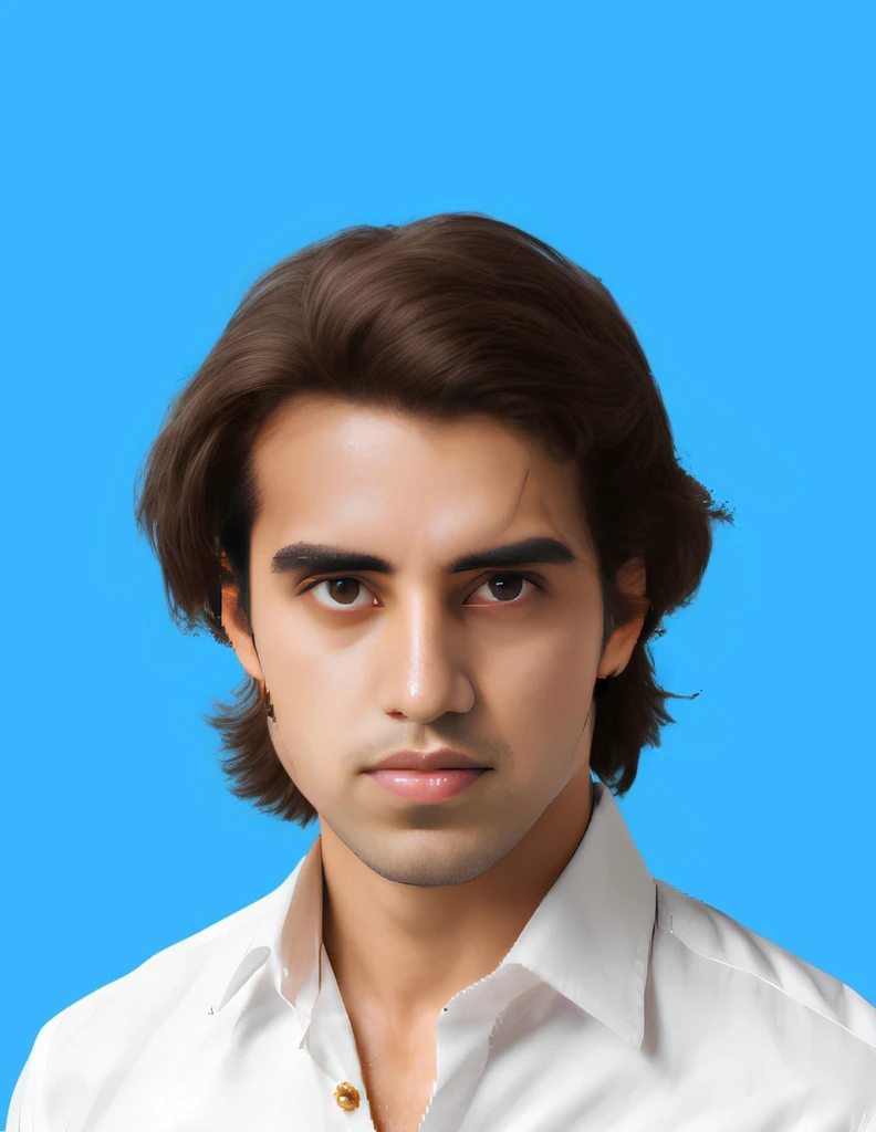 decent style medium long black hairs