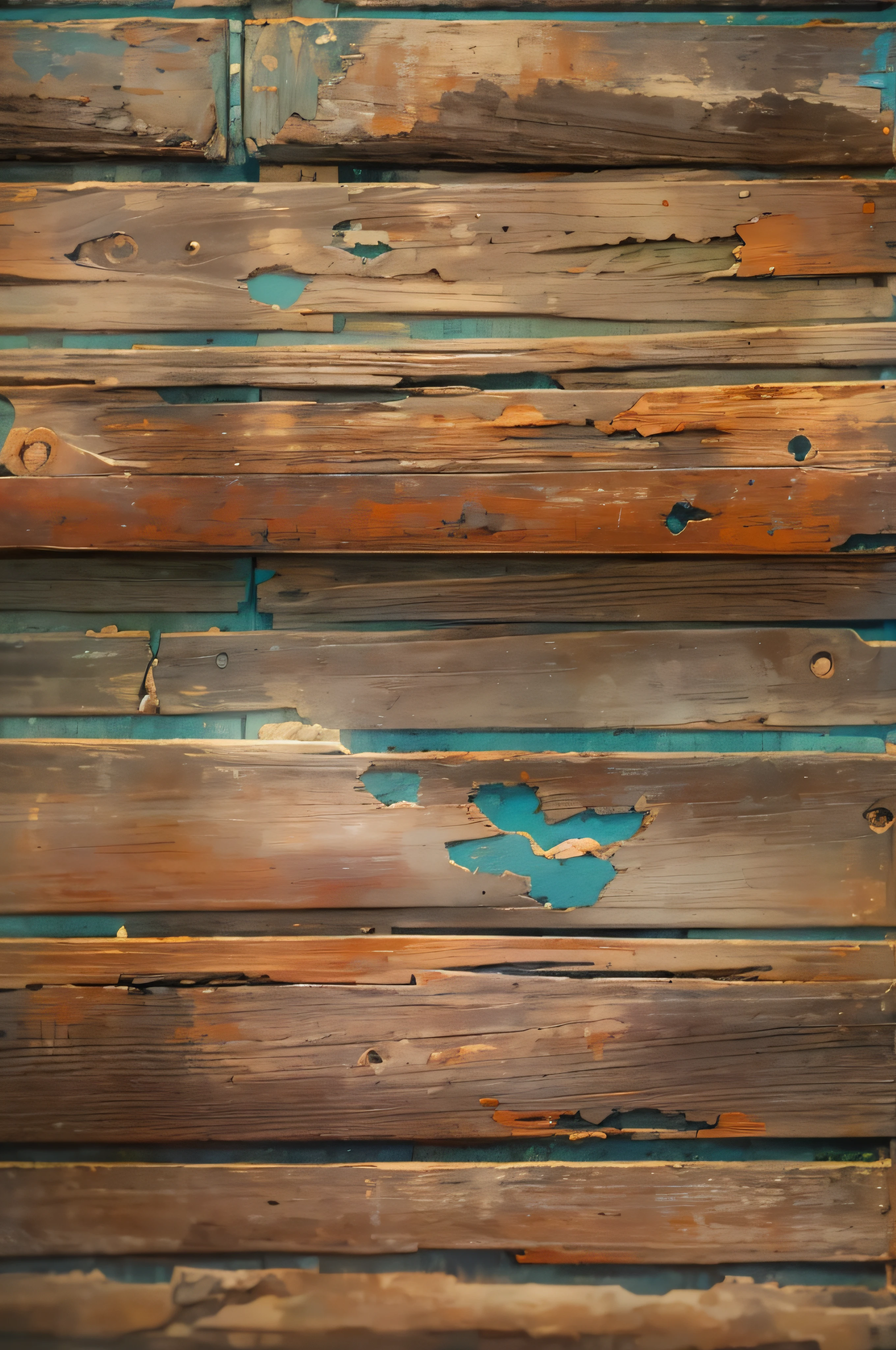 (Best quality at best,4K,8K,A high resolution,tmasterpiece:1.2),ultra - detailed,(actual,realisticlying,Photorealistic:1.37),old wooden wall,cracked paint,faded,Shabby texture,Premium,Weathered wood,archaic,wisdom,Historically,rustic,The paint peels,textur,Rough surface,senile,rich patina,Delicate wood grain,Real,peculiarity,Traditional craftsmanship,Unique charm,Looks distressed,Stale,heritage,Book Review,antiquarian,vivd colour,subtly lit,soft shade,Atmospheric,Mottled sunlight,Quiet and peaceful,serene,stillness,، simple,peacful,and harmonious,retrospective,vague memory,Mild,Poetic,quiet contemplation,It's like a dream,evoke emotions,mistic,open to interpretation,subtle poetry,It's kind of surreal,Fantastical Atmosphere,Ethereal,Calm atmosphere,and fantastic light and shadow effects.