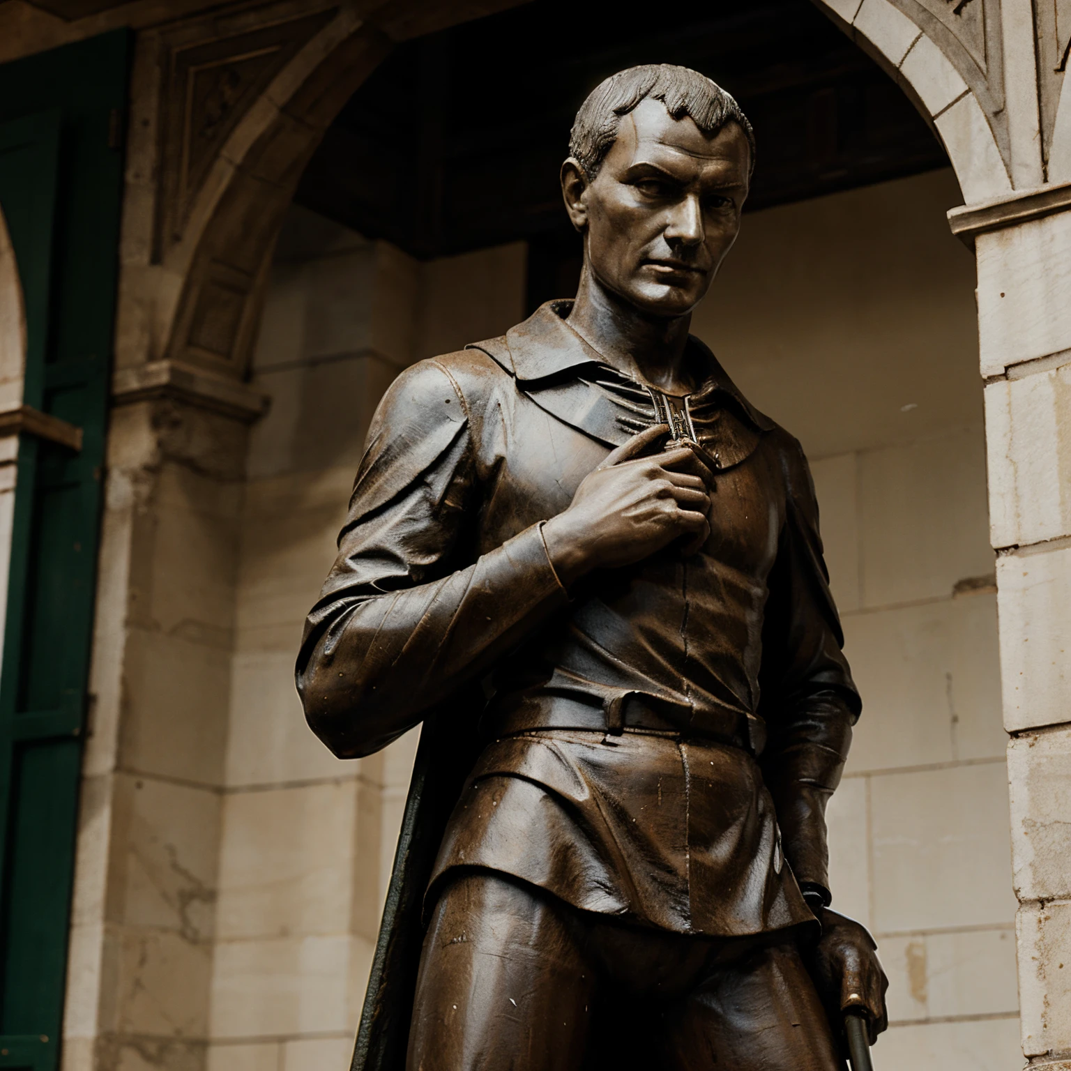 Machiavelli's statue