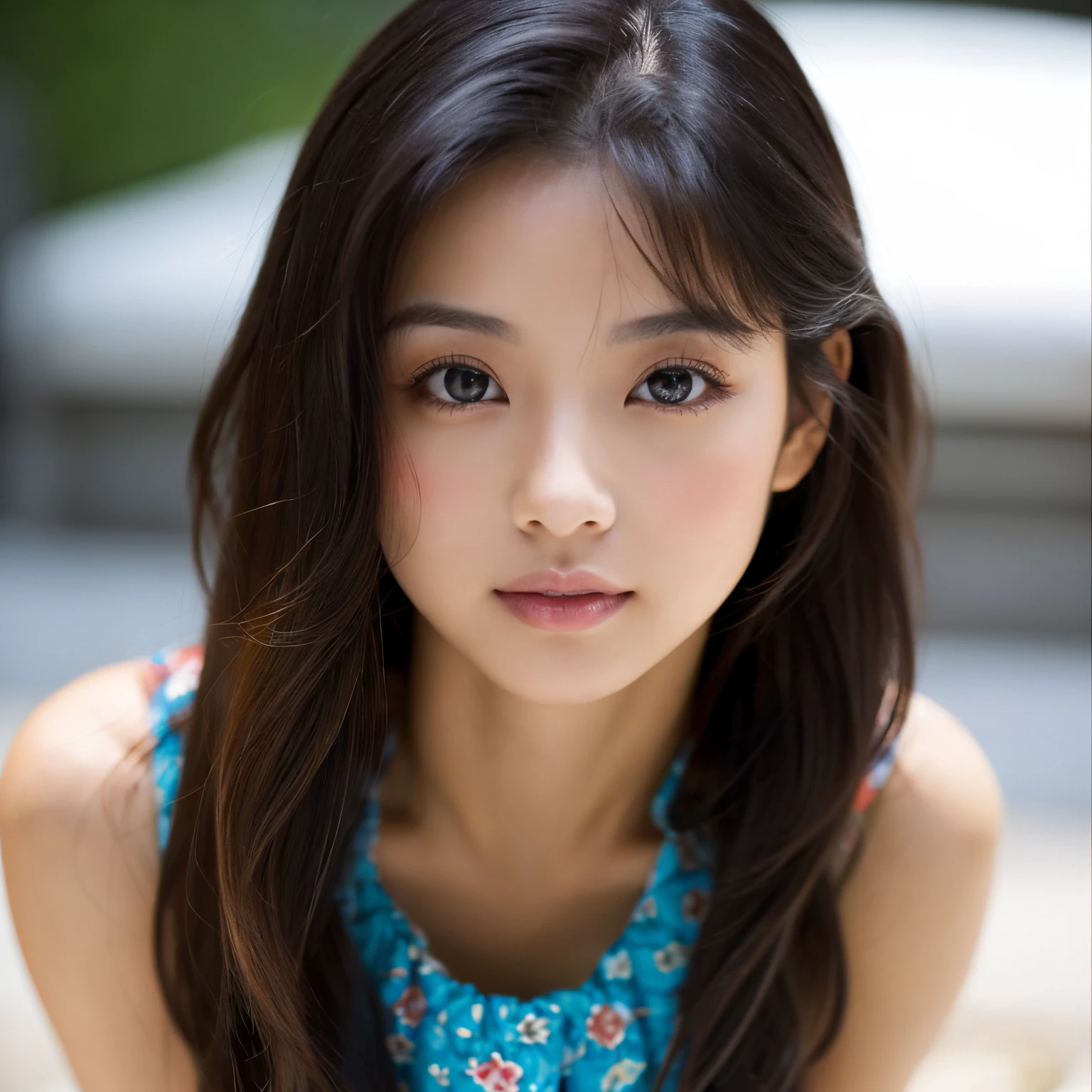 teats　light skinned　unclear　in her 20s　modeled　cute little　a beauty girl　Lori　エロ　A dark-haired　japanes