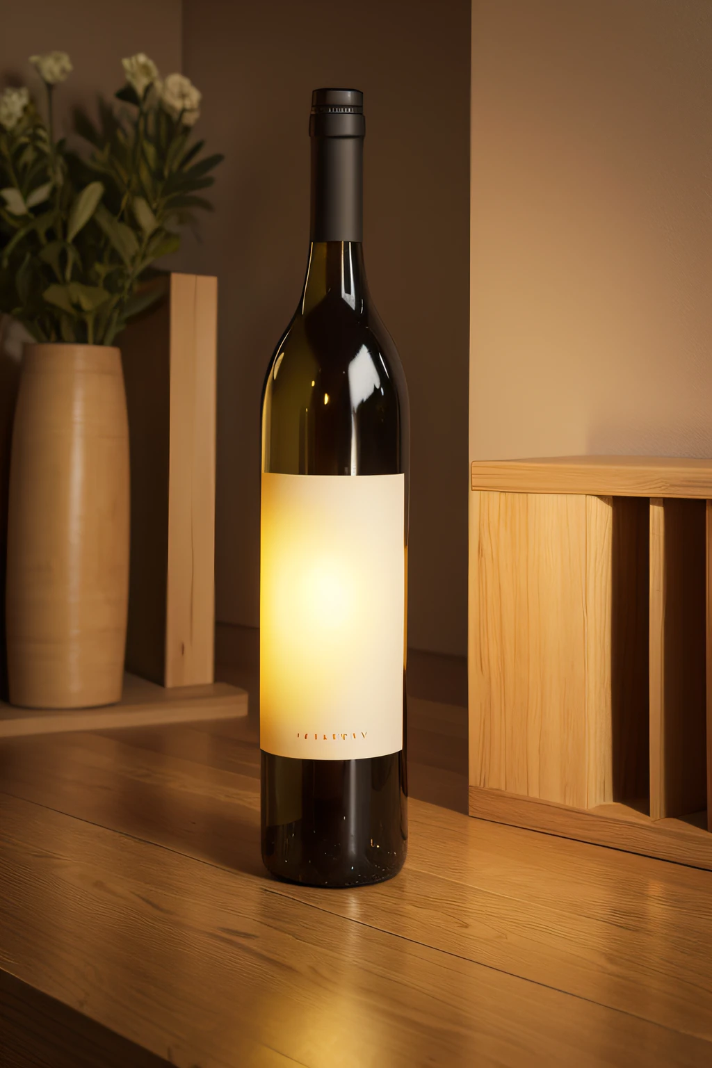 Light luxury olive wine bottle,Material de vidro,Advancedsense,Sense of simplicity,vial,cute big breasts