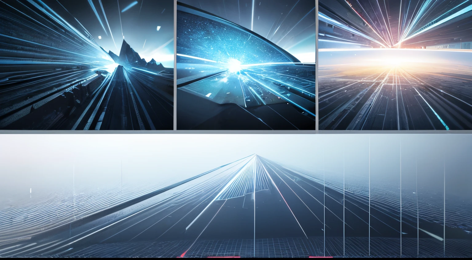 Engaging 3D visualization featuring stunning graphs、glinting