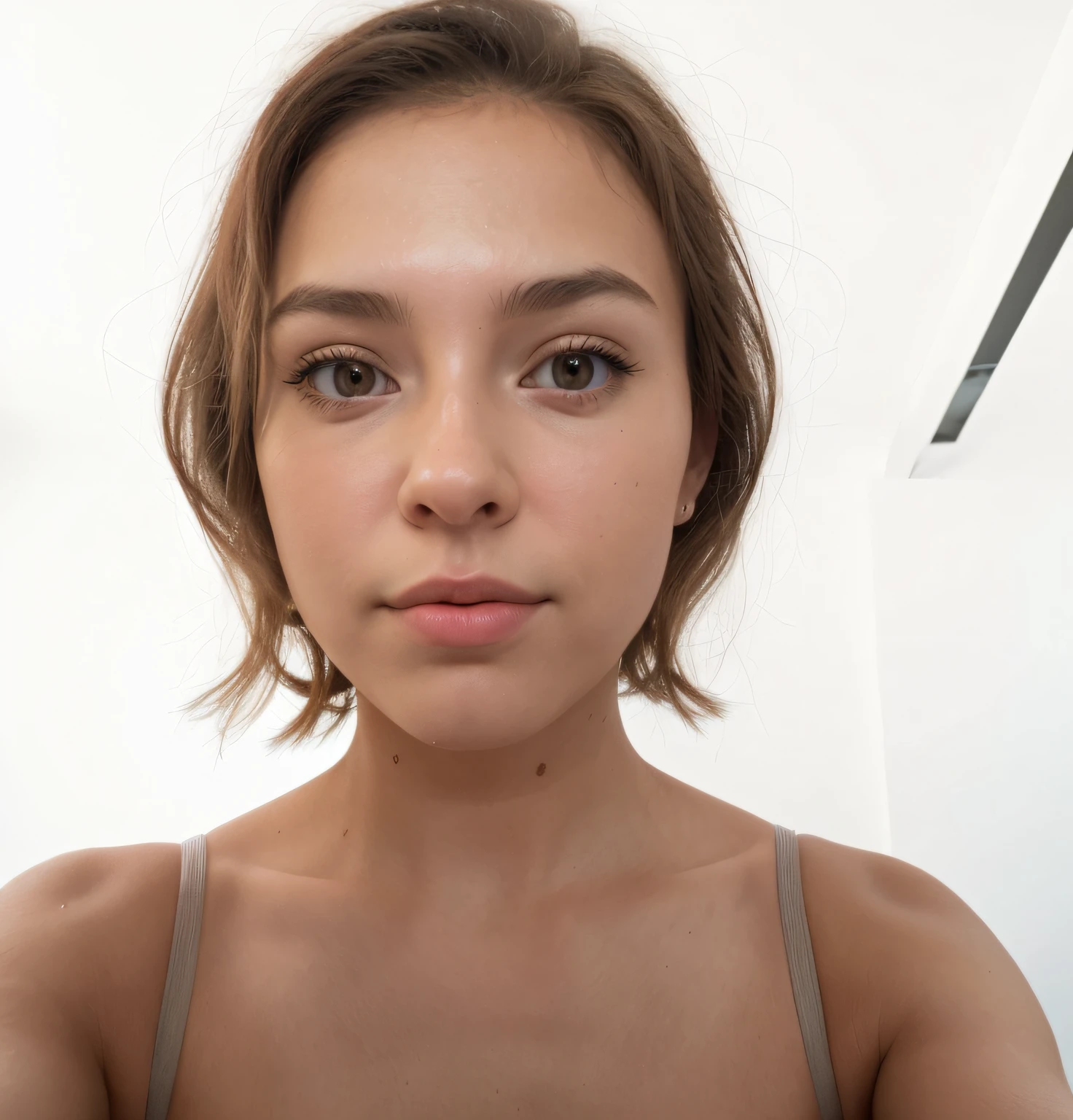 Add background to fir with the selfie lighting