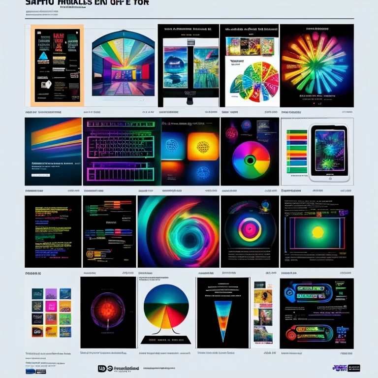 42 posters featuring computer-related highlights*59.4cm/1587*Draw at 2245px