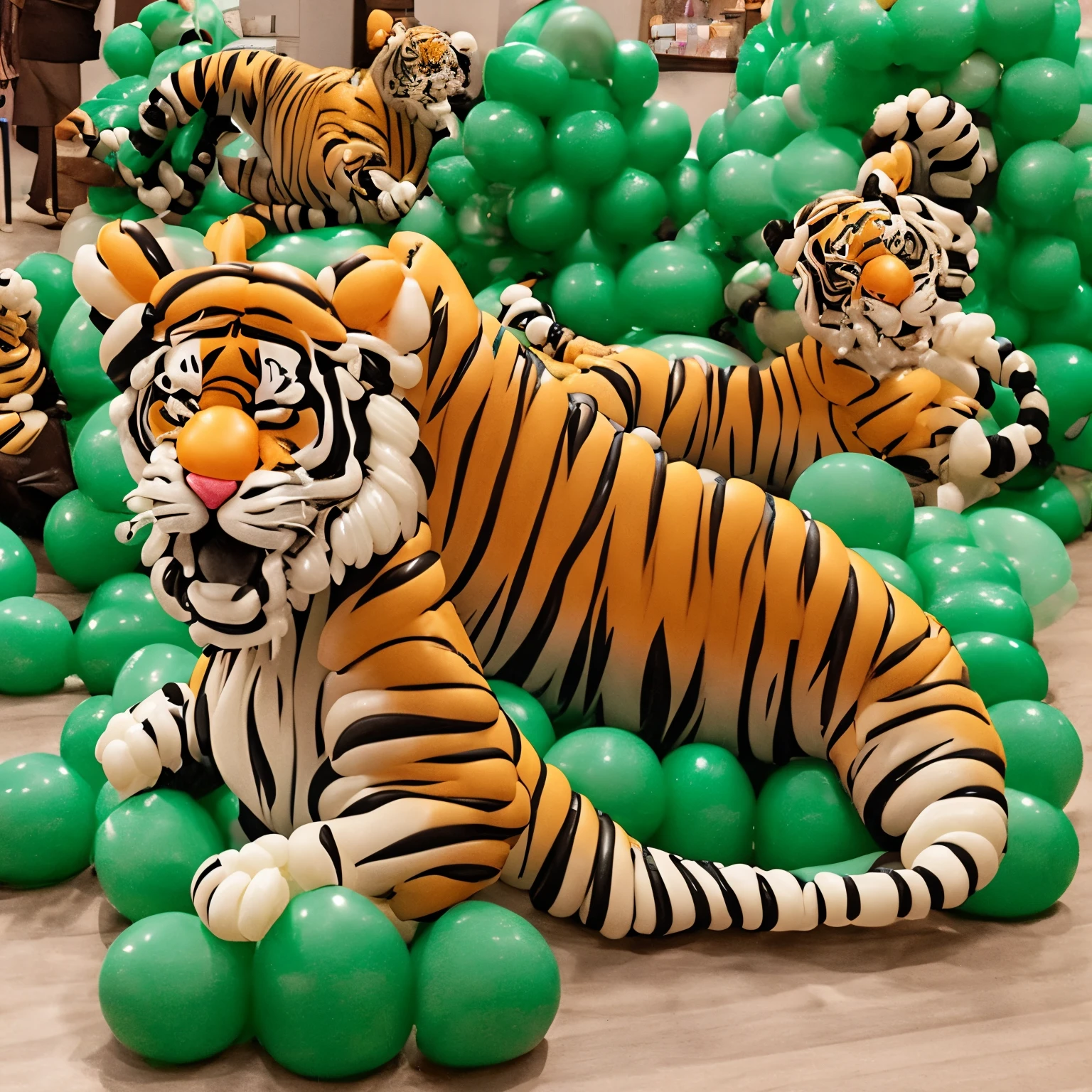 Balloonart,Tiger