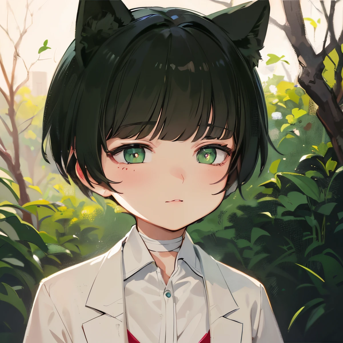 best quality,ultra-detailed,realistic,portrait,painterly,traditional art,studio lighting,vivid colors,warm tones,subtle shadows,sharp focus,extremely detailed eyes and face,detailed lips,soft brush strokes,beautiful girl,peaceful expression,flower garden,nature scenery,gentle breeze,calm atmosphere,colorful flowers,green grass,sunlight filtering through trees,subtle bokeh effect,serene mood,harmonious composition