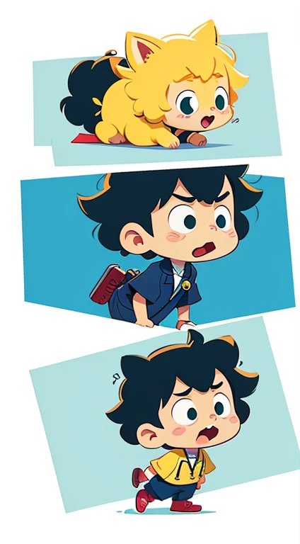 Doctor Boy。。Cartoon vector style, change!, avatar images, Flat anime style, Cartoon minimalism, Flat vector art, flatillustration, Cartoon Cute,