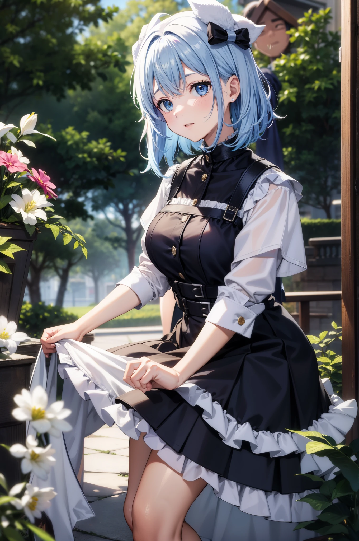 change hair color to blue