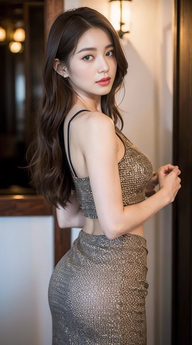 ((Realistic lighting、top-quality、8K、tmasterpiece:1.3))、Clear focus:1.2、SNFW:1.2,((nakeness:1.3))、1girl in、perfect figure beautiful woman:1.4、Slim abs:1.1、dark brown colored eyes、((Dark brown hair、middlebreast:1.2))、(Acceleration:1.4)、Slender face、on top of the bed、lay on back、Lying、Open your legs、Looking at the camera、(24 years of age:1.3)、com rosto detalhado、A detailed eye、二重まぶた、a necklace、Bird's eye view