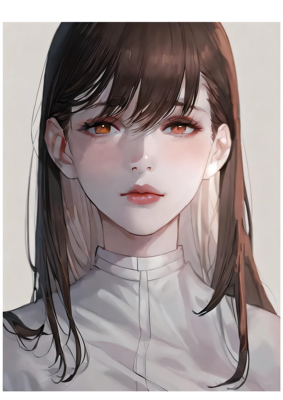 Plain white shirt