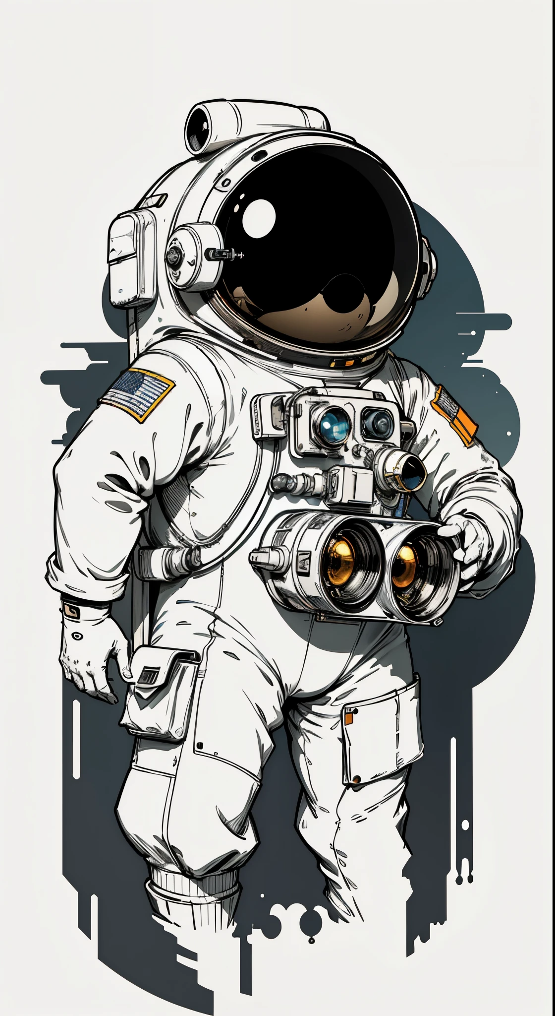 (best quality,4k,8k,highres,masterpiece:1.2),ultra-detailed,(realistic,photorealistic,photo-realistic:1.37),design,spaceship,astronaut,cartoon,vector style,transform,flat anime style,cartoon minimalism,flat vector art,illustration,cute cartoon