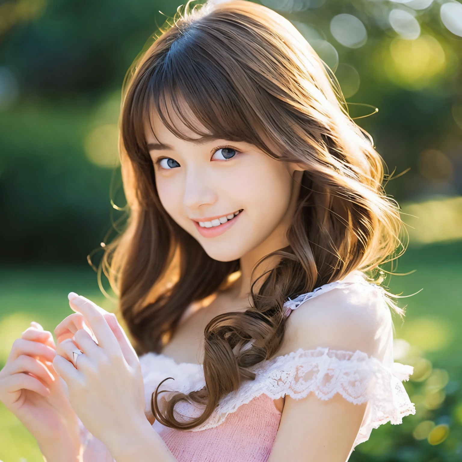 Super fine illustrations、{1 girl pretty girl}、full body、standing、beautiful hair、{light pink color hair}、{medium hair}、wavy hair、beautiful eyes,{blue color eyes}、medium_breasts、{loose dress}、smile、lushing cheeks、open mouth、Xmas、{masterpiece}、{ultra quality}、{beautiful detailed eyes}、{beautiful detailed glow} >{low quality}, {worst quality},out of focus,ugly, error,jpeg artifacts, lowers, blurry, bokeh bad anatomy, long_neck,long_body, longbody, deformed mutated disfigured, {{missing arms}}, {{extra_arms}}, {{mutated hands}}, {{extra_legs}}, {{bad hands}}, {poorly_drawn_hands},{malformed_hands},{missing_limb},{floating_limbs}, {disconnected_limbs}, {extra_fingers}, {bad fingers}, {extra_tails}、{liquid fingers},{poorly drawn fingers},{missing fingers},{extra digit}, {fewer digits},ugly face, {deformed eyes},{partial face}, {partial head},{bad face},{bad eyes},inaccurate limb,cropped,two shot