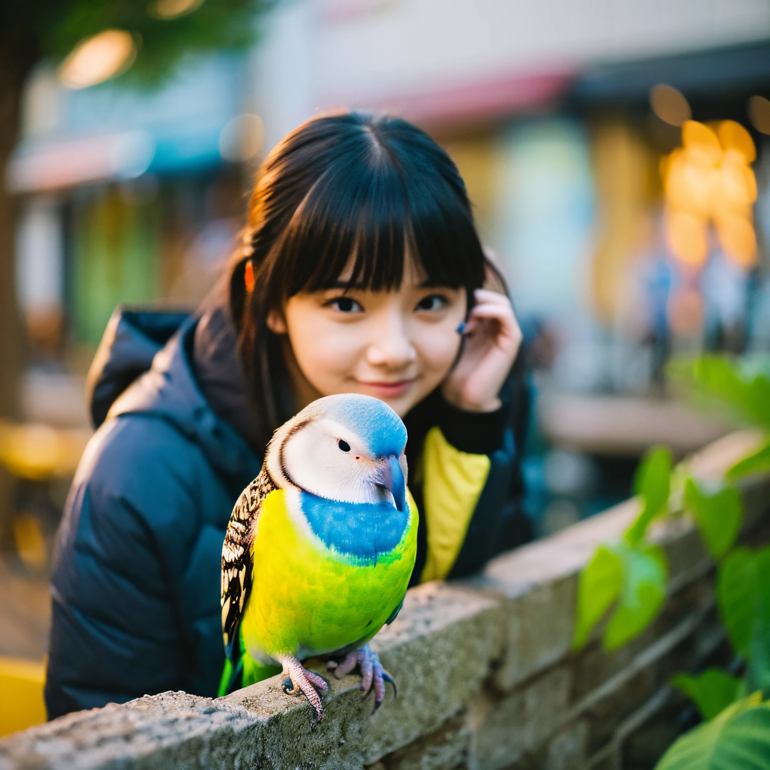 Top image quality、budgerigar、amarelo、独奏