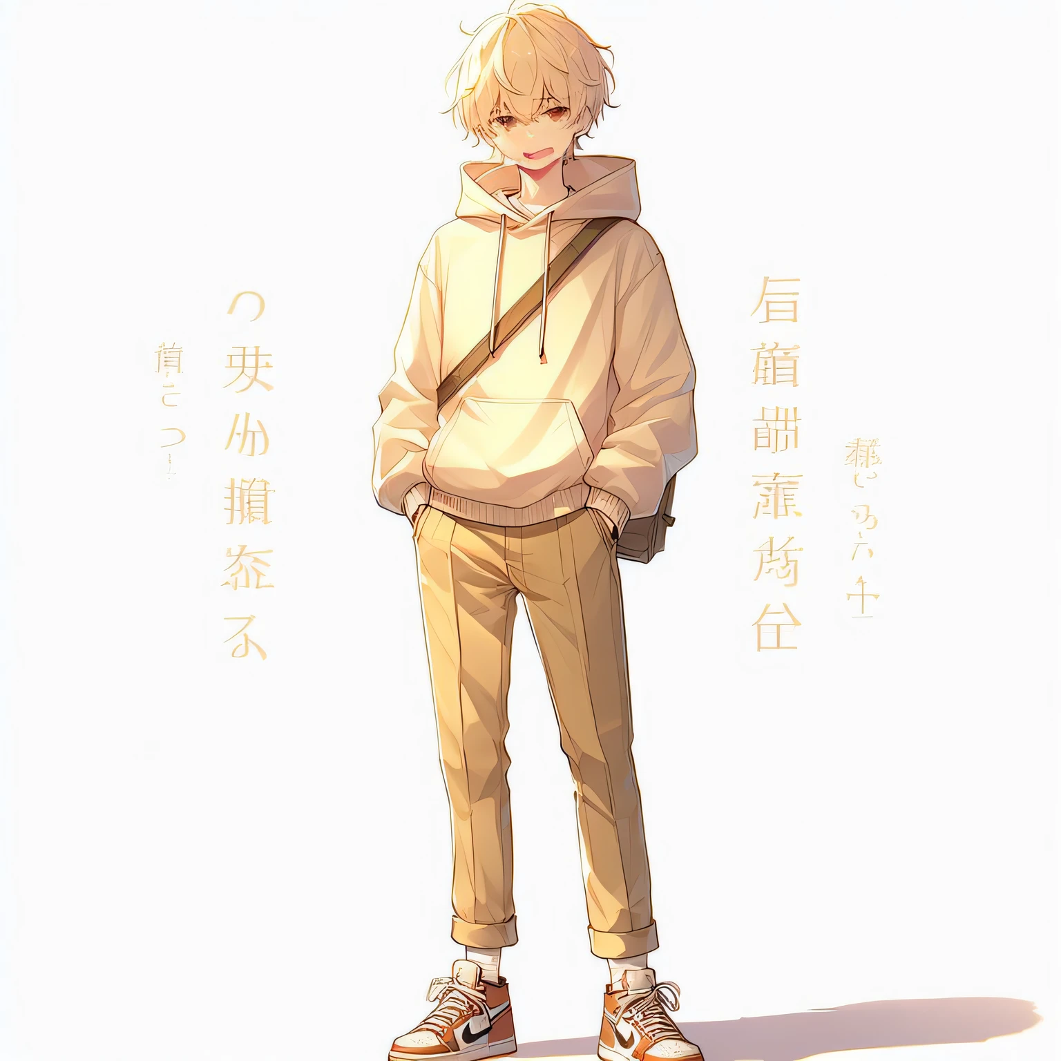 ((Mouth)), Smile, (Carefree smile), Cute
