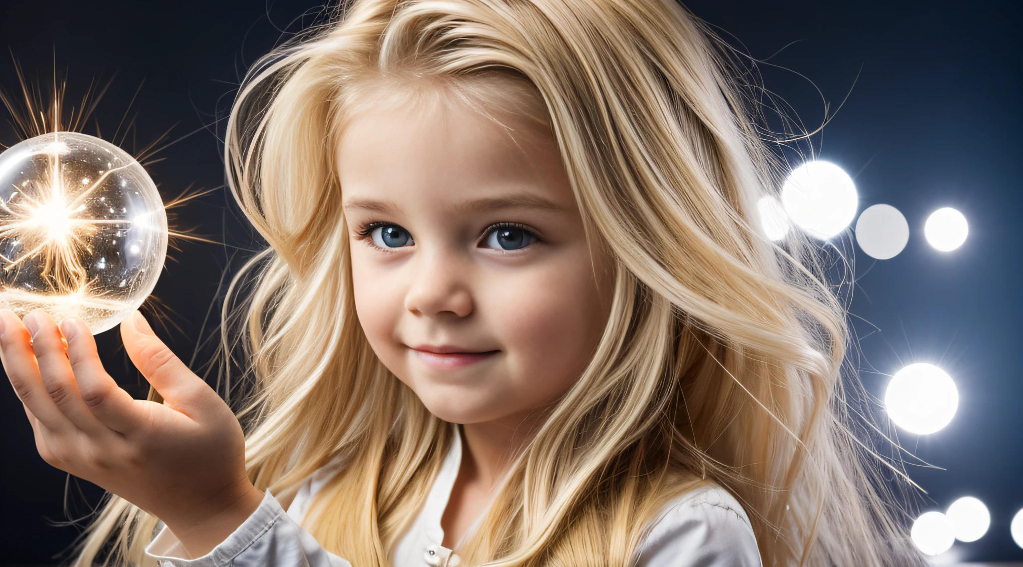  2  blonde making faces with long hair wearing white dress 