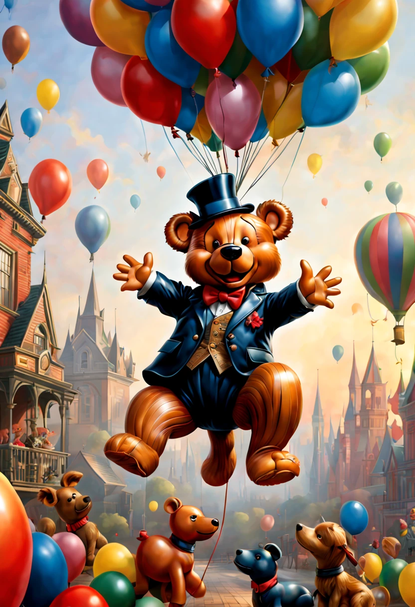 (by Bob Byerley:1.4), balloon animal, intricate, (best quality, masterpiece, Representative work, official art, Professional, unity 8k wallpaper:1.3)