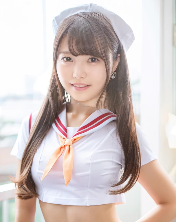 top-quality、a sailor suit、hi-school girl、Cosplay、D Cup、A sexy、lascivious、cute little、Standard body shape
