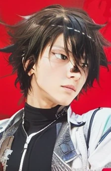 1boy Iki.Kurogane White jacket sh