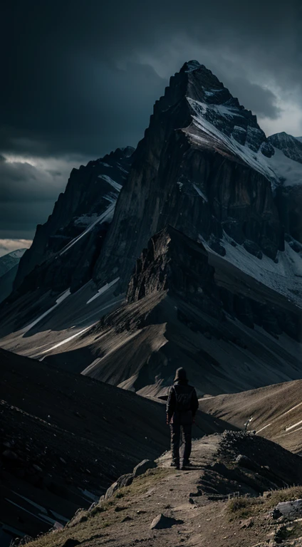 Dark psychology, ,dark character, Men , Manipulation,Dark,Mountain
