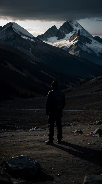 Dark psychology, ,dark character, Men , Manipulation,Dark,Mountain,realistick