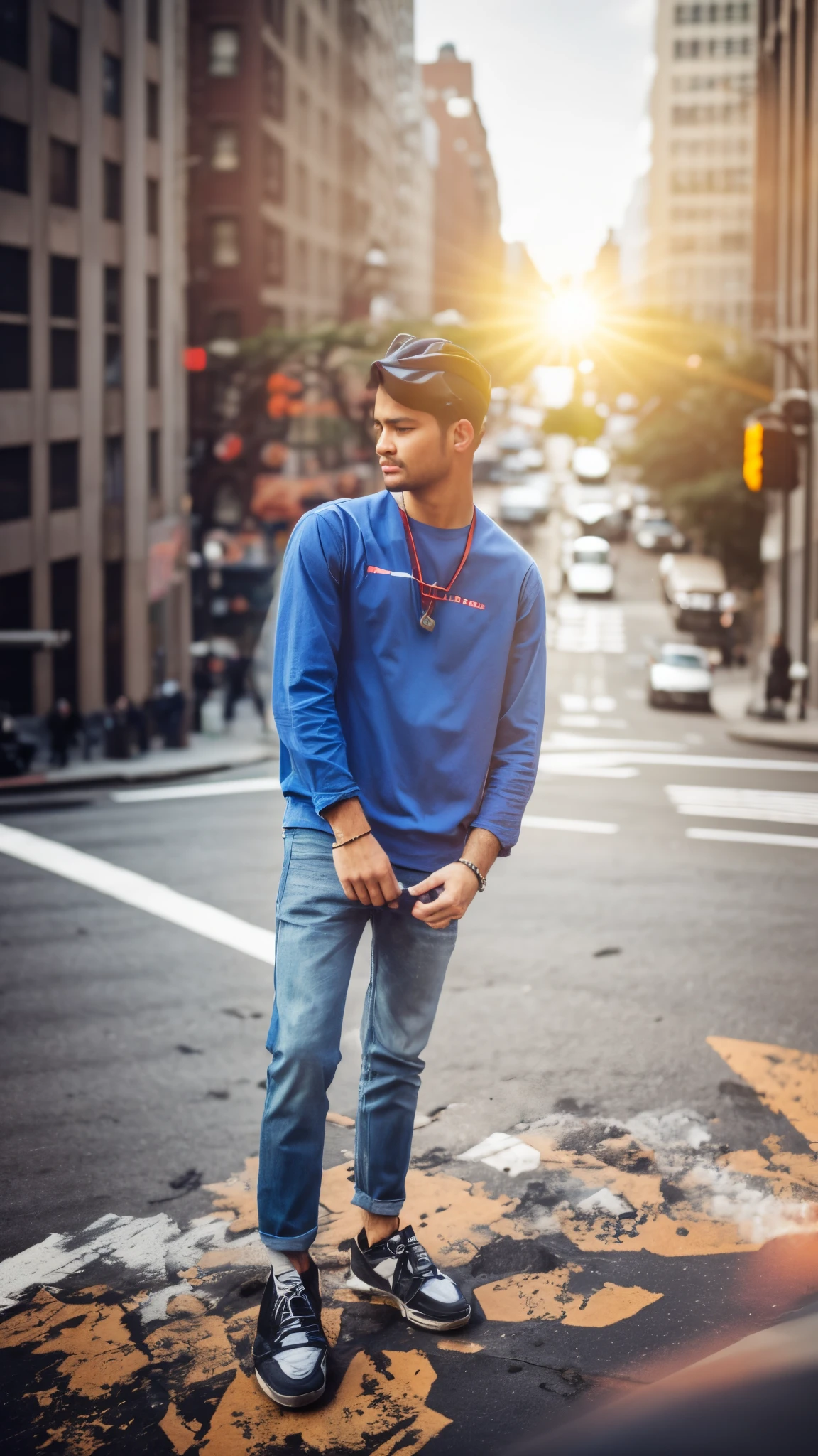 Street High way and new York City area