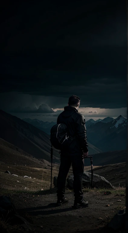 Dark psychology, ,dark character, Men , Manipulation,Dark,Mountain