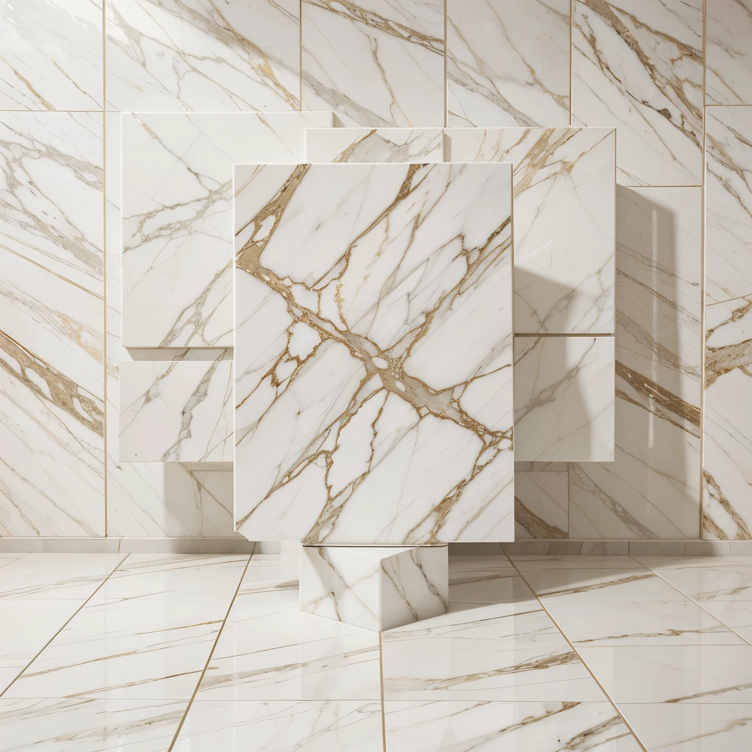 Fully filled abstract marble image with no environment, somente uma imagem, White Marble, altamente detalhado, 8k, 2D