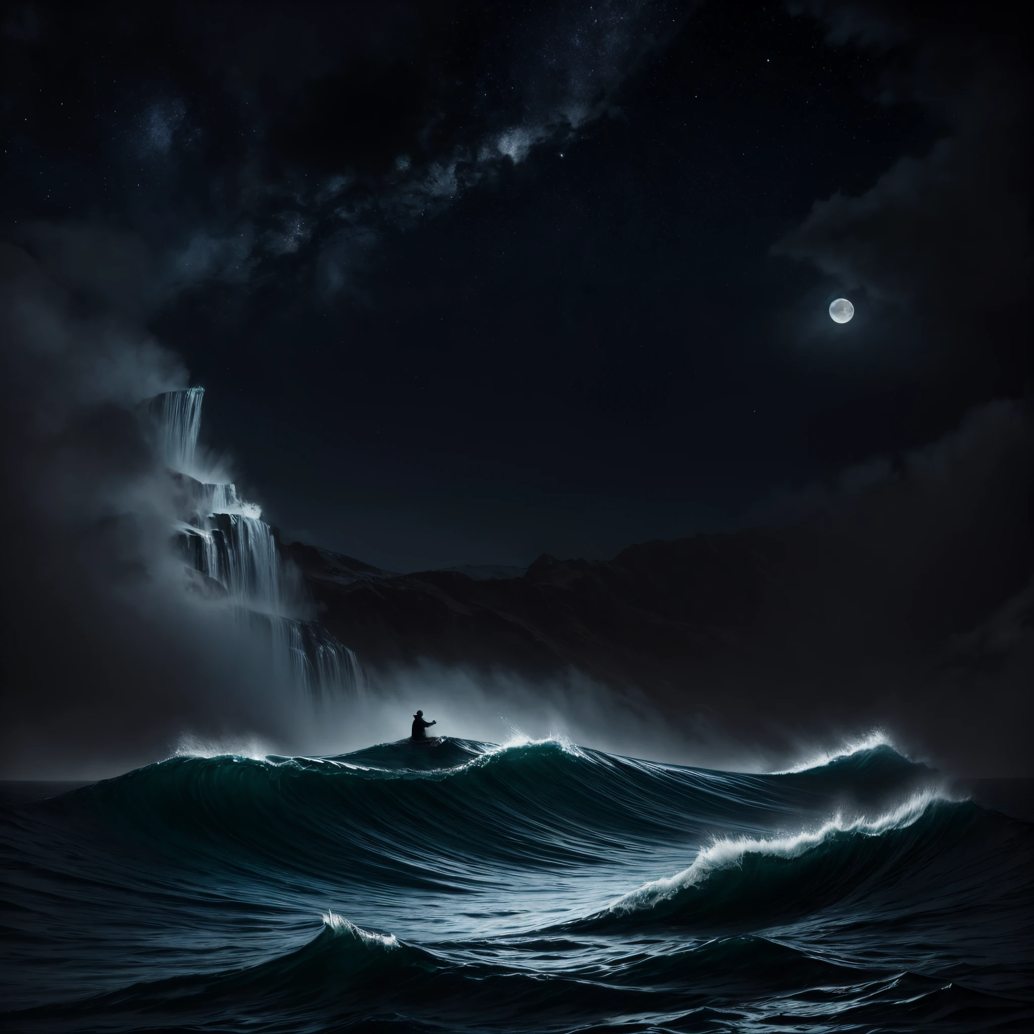 When I consider thy heavens, the work of thy fingers, the moon and the stars, which thou hast ordained Psalm 83 And God made two great lights the greater light to rule the day, and the lesser light to rule the night he made the stars also Genesis 116 And the evening and the morning were the first day Genesis 15 And the earth was without form and void and darkness was upon the face of the deep And the Spirit of God moved upon the face of the waters Genesis 12 Which alone spreadeth out the heavens, and treadeth upon the waves of the sea Job 98 When I consider thy heavens, the work of thy fingers, the moon and the stars, which thou hast ordained What is man, that thou art mindful of him Psalms 834