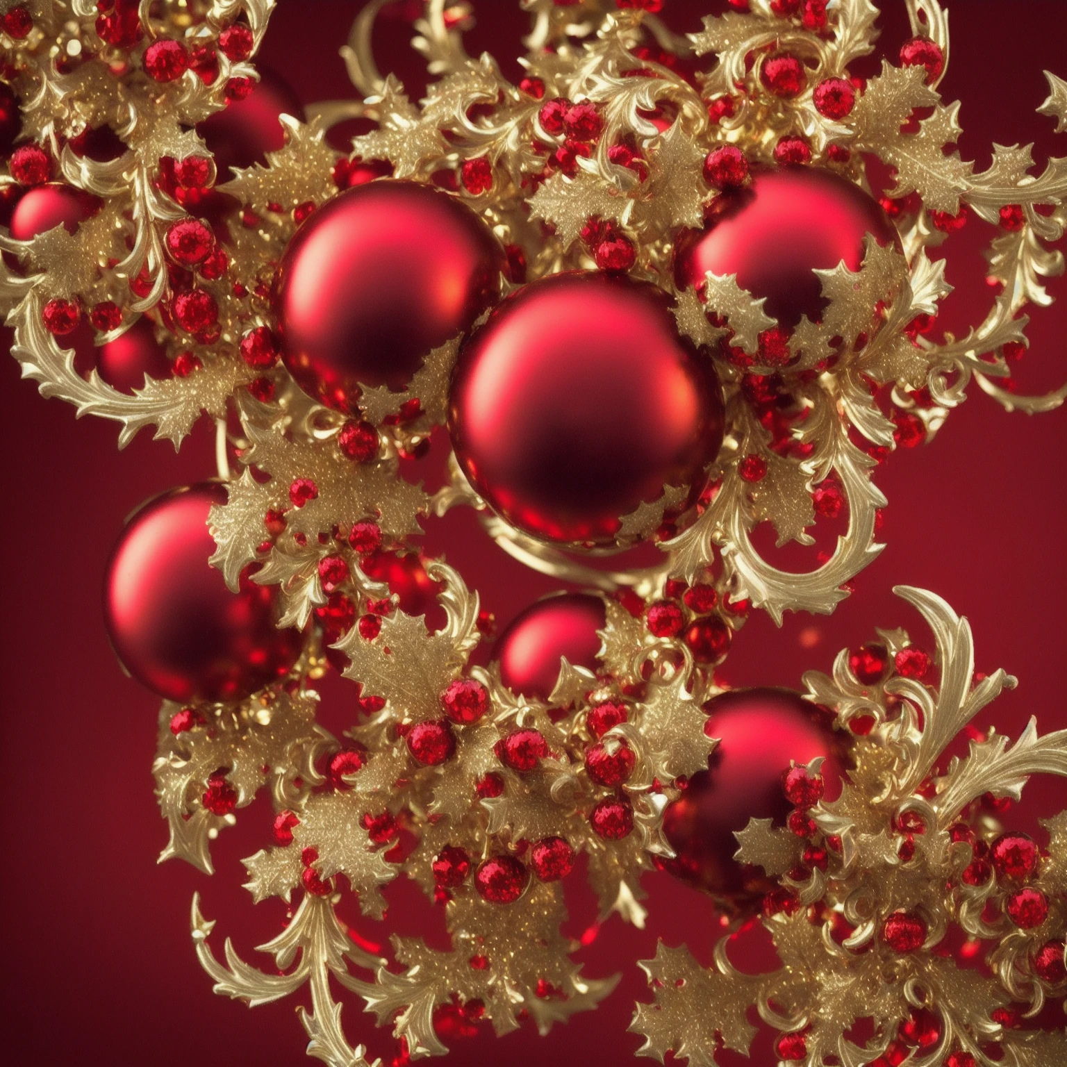 (a festive scene),(best quality,highres),(gold Christmas pattern),(on king red background),(vivid colors),(shimmering lights),(ornaments),(sparkling snowflakes),(decorations),(holiday spirit),(festive atmosphere),(glimmering),[subtle],(elegant),(rich texture),(intricate details),(detailed patterns),(golden accents),(festive mood),(harmony of colors),(enchanting),(joyful scene),(festive cheer),(baubles),(celebratory),(celebration),(magical),(ornate design),(shiny),(golden glow),(elegance),(bright and festive),(cheerful),(holiday joy),(royal red),(luxurious),(glittering),(golden celebration),(Christmas magic),(magnificent),(red and gold),(holiday-themed),(festive elements)