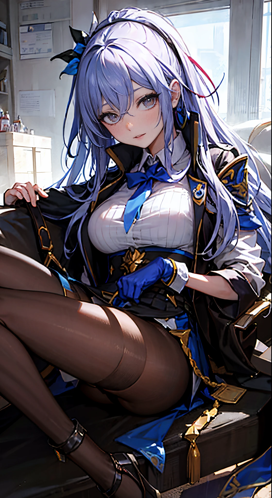 Close-up of a person, sat on a bench with a blade in his hands, heise jinyao, sylas, Pure Renfa, Mobile Legends, headband, mysterious Jace, Yang J, a sword, Персонаж League of Legends, sakimichan frank franzzeta, kda, sakimichan, league of legends style, Leblanc, ember