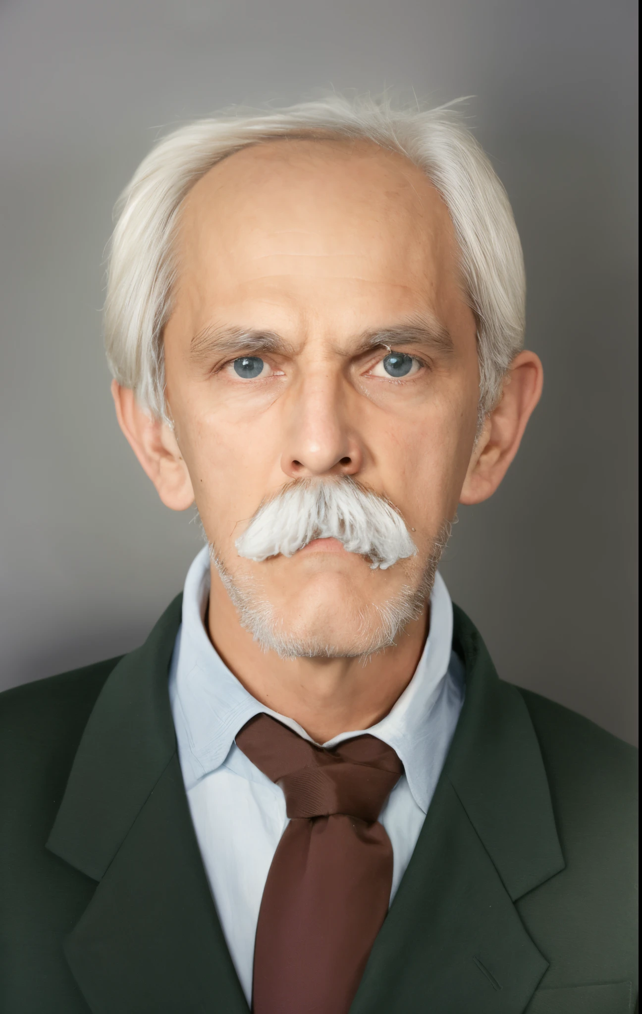There is a man with a mustache and suit, Velho com bigode, inspirado em Robert Macaulay Stevenson, inspirado em Heinrich Herzig, inspirado em Franz Karl Basler-Kopp, inspirado em Stanley Twardowicz, Retrato de esconder a dor Harold, inspired by Adolf Fényes, inspired by László Eloquent