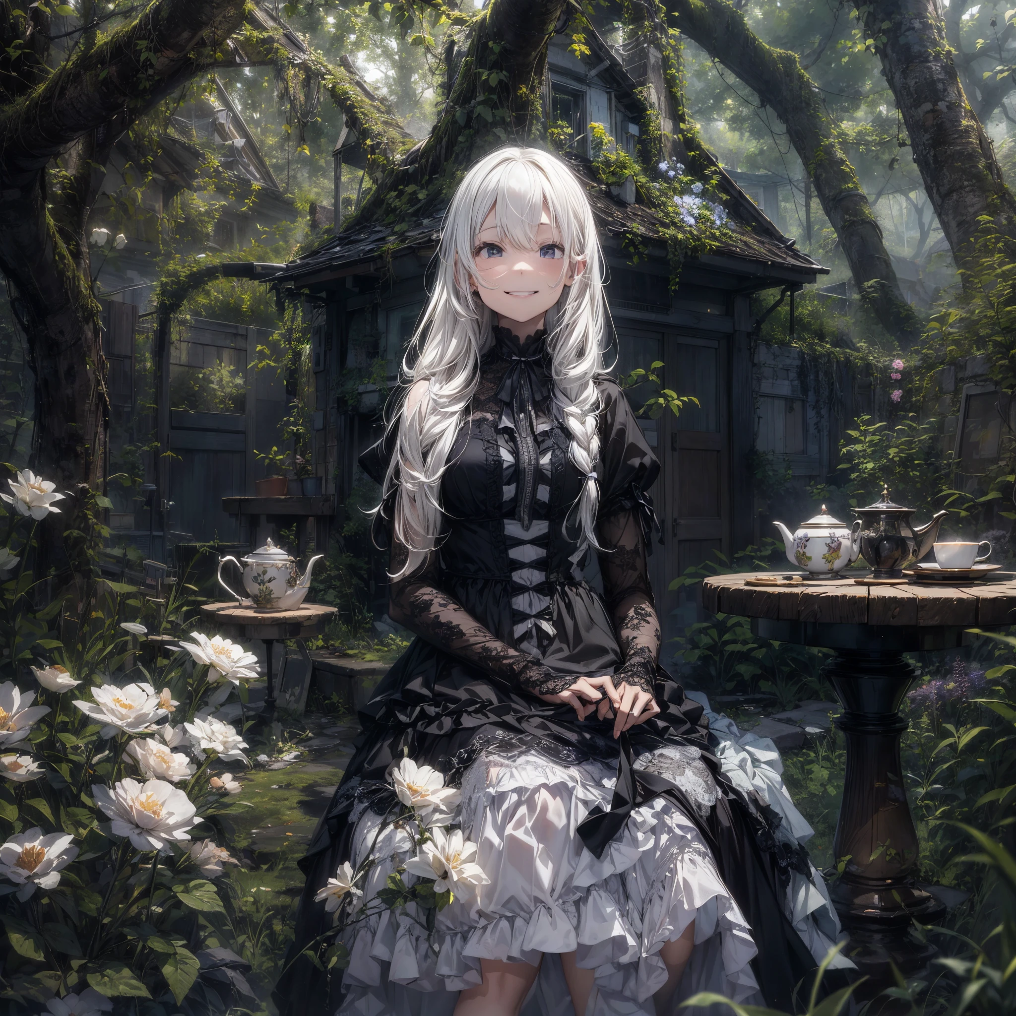 unpleasant smile