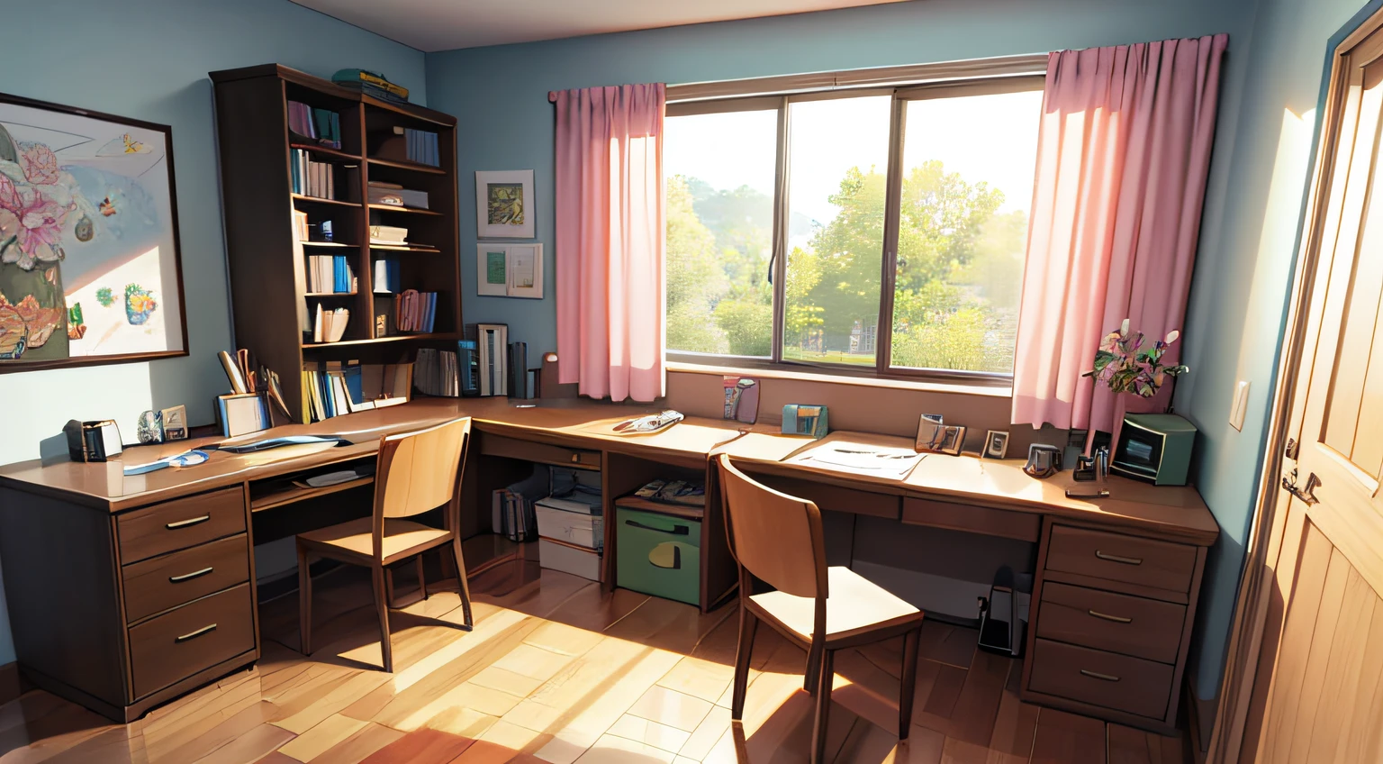 {
	"Zimmer": {
		"Art": "Desk area in a male ager&#39;s room",
		"Beschreibung": {
			"FURNITURE": ["Schreibtisch", "Stuhl", "Shelves"],
			"Fenster" : no curtains,
			"Dekoration": "Max"
		},
		"Aussehen": {
			"Farben": "weich niedlich
		}
		"Stil": [
			"Inspiriert von Senior Environment Artist",
			"pixiv",
			"Maximalismus",
			"so viele Sachen",
			"Detaillierte Weitwinkelaufnahme",
			"Kyoto Animation Studio Anime-Stil 4 k",
			"Ruhige Illustration"
		]
}