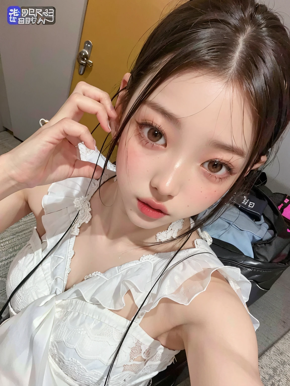 hay una mujer que lleva auriculares y un vestido, Blackpink Jennie, Chiho, Jinyoung Shin, Yoshitomo Nara, ulzzang, Sha Xi, Kimi Takemura, Sakimichan, Chiho Ashima, Shikamimi, Jossi de Blackpink, Parque Roseanne de Blackpink, Jaeyeon Nam