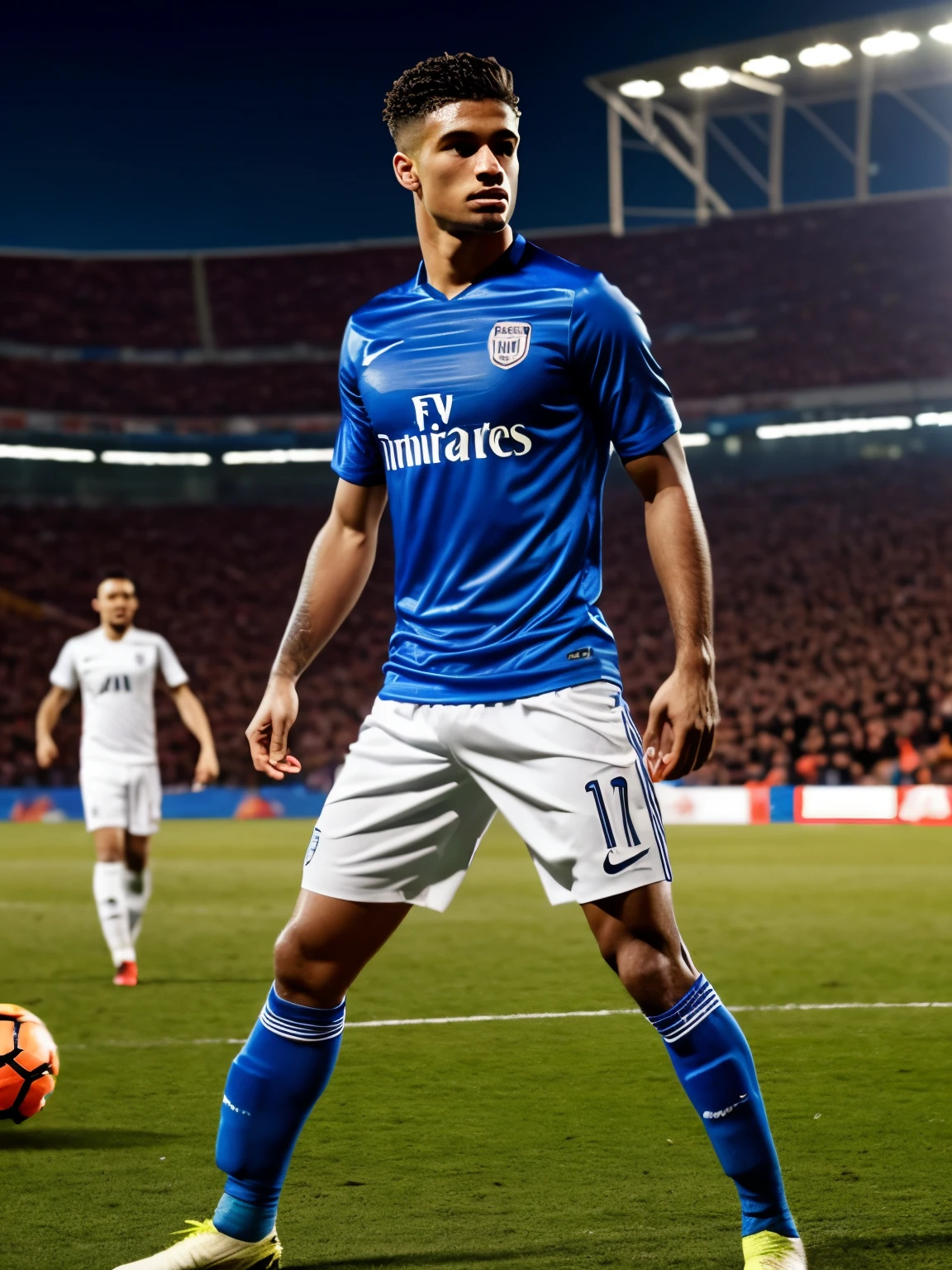 Homem Soccer Player in Championship