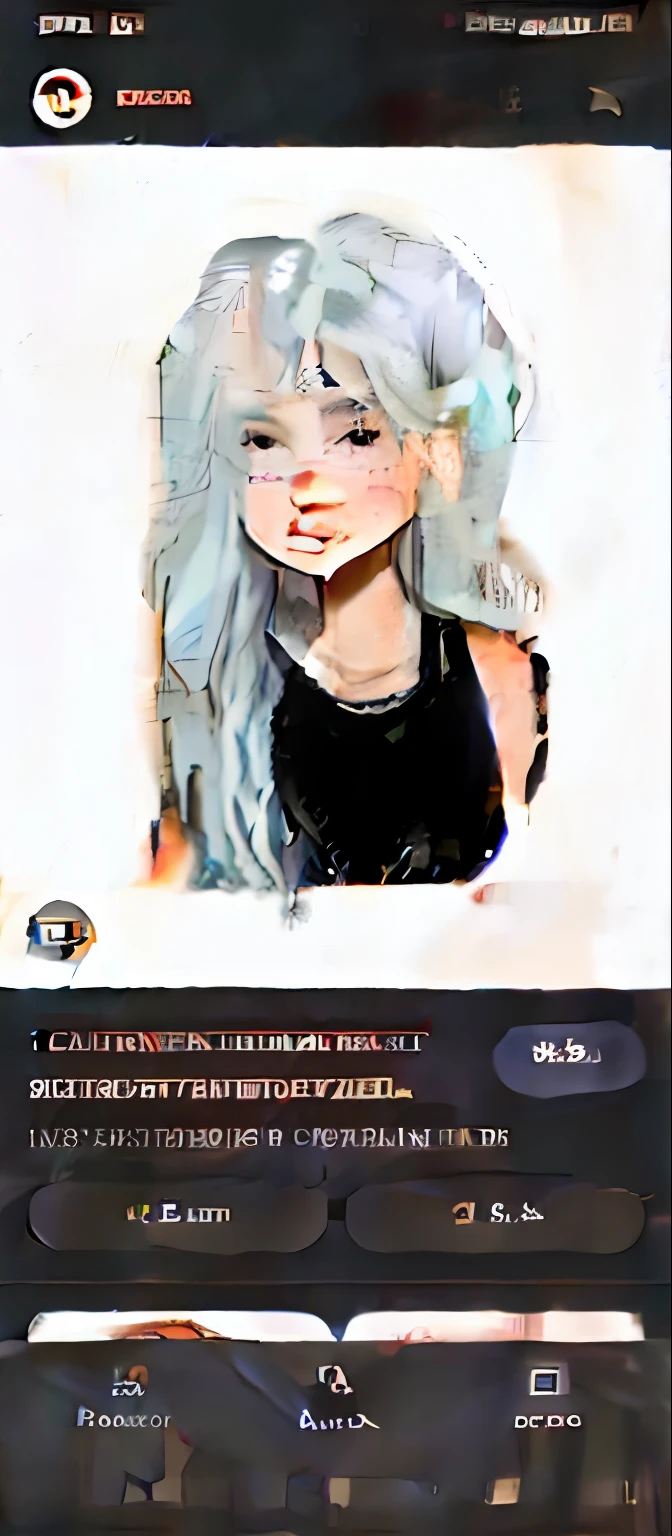 Demon cartoon girl