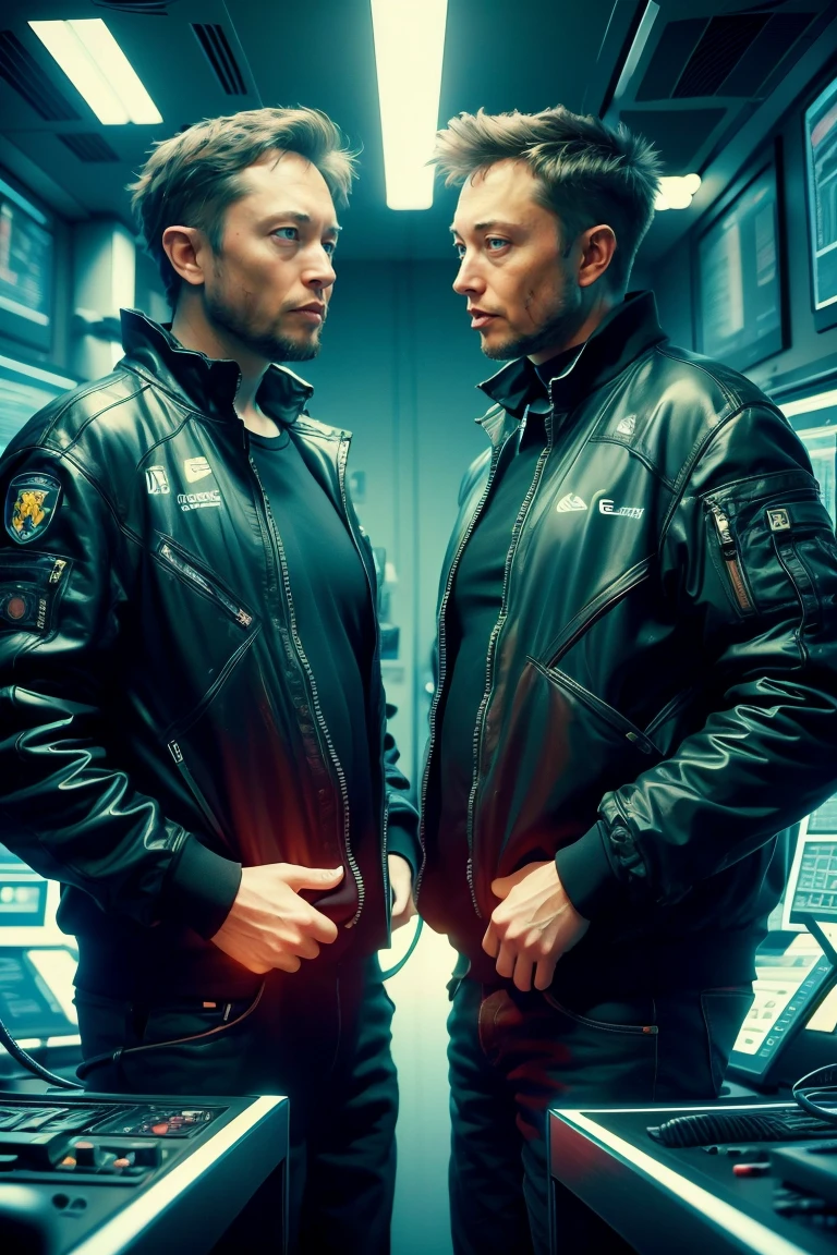 bill gates next to elon musk,