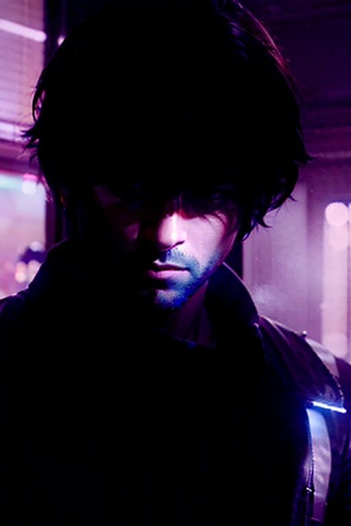 /imagine prompt: anime, personality: [Present a close-up shot of Karoud, the determined young warrior. He should be standing tall and strong, his fists clenched tightly, radiating a sense of unwavering determination. His striking brown hair and piercing Uchiha Itachi eyes should be accentuated. The lighting in the shot should cast a shadow over half of his face, adding a mysterious and intense aura to his expression. The background could be blurred, giving prominence to Karoud's resolute features]unreal engine, hyper real --q 2 --v 5.2 --ar 16:9