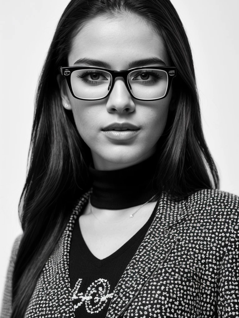 (full body shot, ultra-detailed, best quality, photorealistic:1.37, 4k, realistic, portrait, photography, Fashion Model, iconic pose, dressing fashion clothes with optical black and white design on it, detailed facial features, black and white optical art in the background, vibrant colours, 35mm)